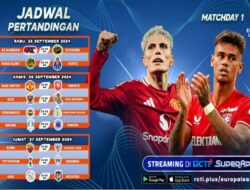 Jadwal Penyiaran Langsung Laga Europa Matchday Pertama Ke RCTI+ SuperApp