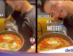 Bryan Domani Masak Shakshouka, Menu Sarapan Praktis dan Sehat