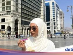 Novia Bachmid Jajan Es Krim Di Bali hingga Madinah