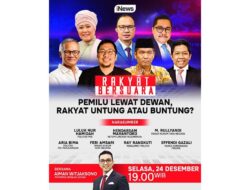Langkah Mutakhir Pemimpin Negara Minta Pencoblosan Suara Lokal Dipilih DPRD, Besok Malam Di Rakyat Bersuara Pemungutan Suara Rakyat Lewat Dewan, Rakyat Untung Atau Buntung? Bersama Aiman Witjaksono, Pukul 19.00 WIB, Hanya Di iNews