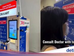 Canggih, Negeri Ini Pasang Vending Machine Klinik Kesejaganan