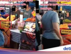 Wanita Muslim Keluhan Masyarakat Banyak yang Jualan Daging Babi Di Pasar Malam