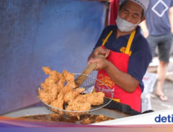 Mantan Sopir Angkot Jualan Fried Chicken Kaki Lima, Sehari Ludes 80 Kg!