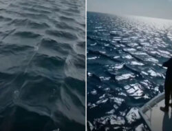 Kejadian Luar Biasa Gelombang Ombak Laut Berbentuk Wadah Terjadi Di Turki