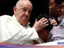 Paus Fransiskus Sudah 2 Pekan Dirawat Di RS, Begini Kemakmuran Terkininya
