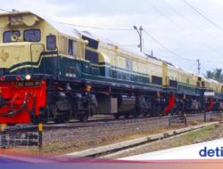 Gokil! Bule Ini Numpang Kereta Produk Babaranjang yang Terpanjang Di Sumatera