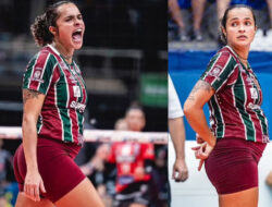 Hamil 5 Bulan, Priscila Oliveira Heldes Tetap Bertanding Ke Kejuaraan Voli Brasil