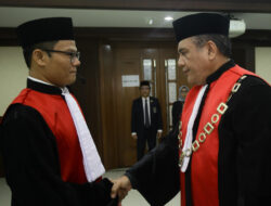 Mantan Ketum Iwakum Andi Saputra Dilantik sebagai Hakim Ad Hoc Tipikor