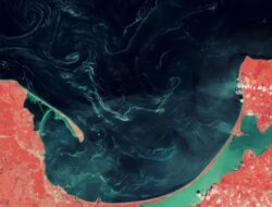 Satelit Antariksa Menyita Lumpur Aneh Mengambang Hingga Laut Baltik