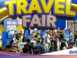 Ramai Pengunjung Berburu Tiket Murah Di Travel Fair 2025