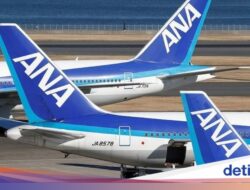 Pesawat Jepang Senggol Lampu Landasan Bandara, Putar Balik Setelahnya 1 Jam