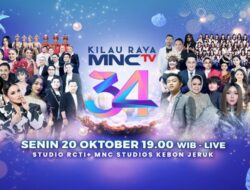 Malam Ini, Saksikan Kemegahan Pertunjukan Spektakuler Ulang Tahun Di-34 Kilau Raya MNCTV