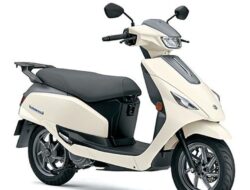 Kendaraan Bermotor Roda Dua Listrik Suzuki e-Address Siap Melenggang Hingga JMS 2025