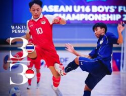 Indonesia Lolos Final usai Bertahan Imbang Thailand 3-3