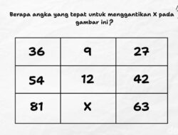 Seru-seruan Latih Otak Lewat Tes Matematika Ini, Bisa Jawab 10 Detik?