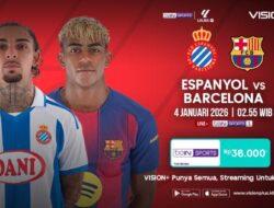 Espanyol Tantang Barcelona Hingga LaLiga 2025/26, Ini Jadwal dan Link Tayangnya Hingga VISION+