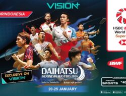 Jadwal dan Link Penyiaran Langsung Daihatsu Indonesia Masters 2026 Ke VISION+