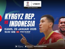 Self-Esteem Usai Berhasil Telak, Indonesia Tantang Kyrgyzstan Ke AFC Futsal Asian Cup 2026 Ke VISION+