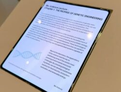 Samsung Pamer Layar Ajaib Tanpa Lipatan Di CES 2026, Siap Dipakai iPhone Fold?