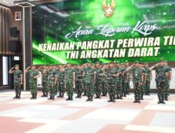 28 Pati TNI AD Naik Pangkat, Ada Peraih Adhi Makayasa dan Teman Seangkatan AHY Ke Akmil