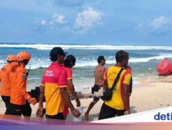 Turis Inggris Tewas Mengambang Di Pantai Nyang-nyang