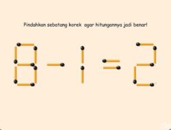 Butuh ‘Otak Lemes’ Untuk Pecahkan Teka-teki Ini, Kanebo Kering Minggir Dulu