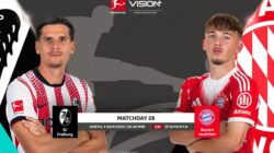 Jangan Lewatkan SC Freiburg vs Bayern Munchen Bundesliga, Jadwal dan Link Nonton Ke VISION+