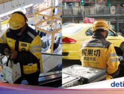 Gokil! Pria Ini Dari Sebab Itu Satu-satunya Driver Food Delivery Hingga Kotanya