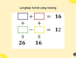 Lengkapi Wadah Kosong, Buktikan Cuma IQ Super yang Bisa Pecahkan Teka-tekinya