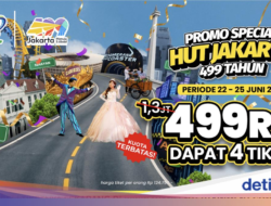 Main Di Trans Studio Cibubur, 4 Tiket Rp 499 Ribu Spesial HUT Jakarta Di-499