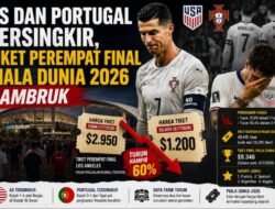 AS dan Portugal Tersingkir, Tiket Perempat Final Trophy Dunia 2026 Ambruk