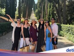 Asyiknya Enzy Storia Liburan Ke Berbagai Kota Ke Italia