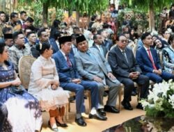 Prabowo, Jokowi, SBY Kompak Hadiri Pernikahan Putra Boy Thohir