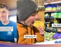 Wah! Bule Amerika Ini Sebut Ke Bangsa Mana Saja Dirinya Keracunan Makanan
